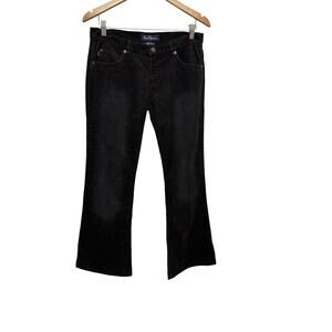 Earl Jean 75 Jean Size‎ 28 Dark Brown/Black Straight Leg Corduroy Vintage Y2K